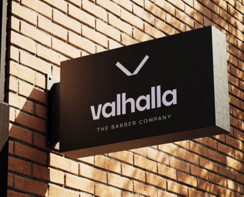 Sautter Werbung+Design Werbeagentur Rems-Murr-Kreis, Projekt: Valhalla The Barber Company – Branding, Packaging Design und Print